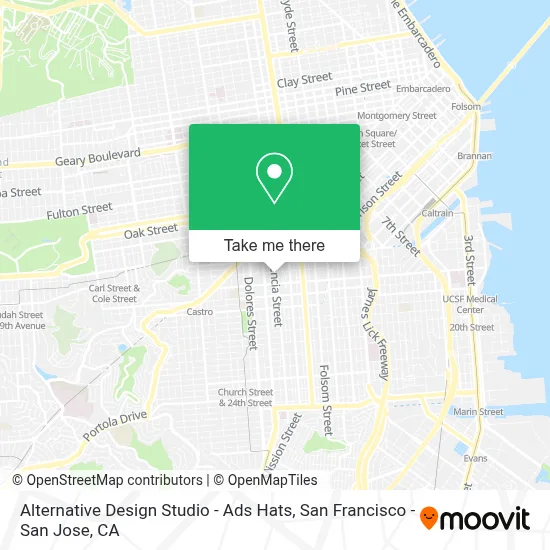 Alternative Design Studio - Ads Hats map