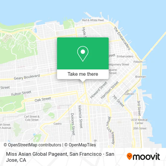Miss Asian Global Pageant map