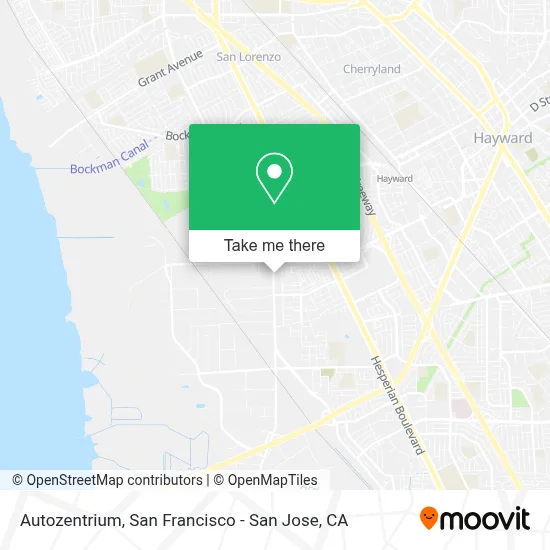 Autozentrium map