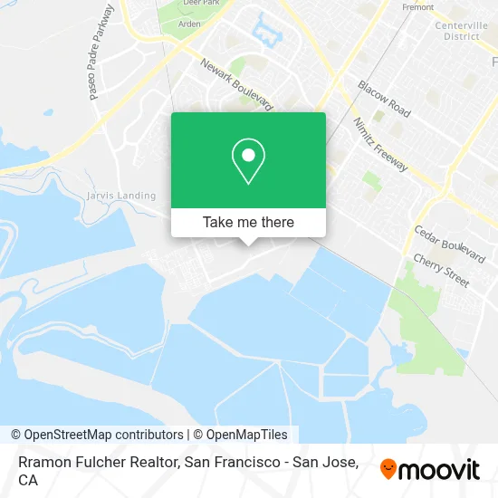 Rramon Fulcher Realtor map
