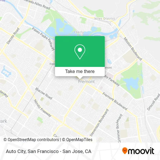 Auto City map