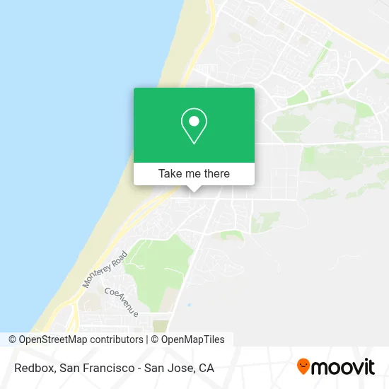 Redbox map
