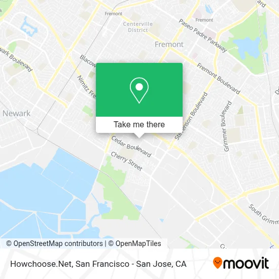 Howchoose.Net map