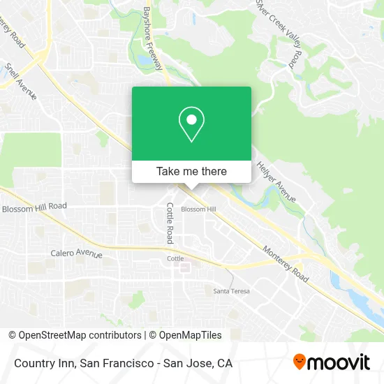 Country Inn map
