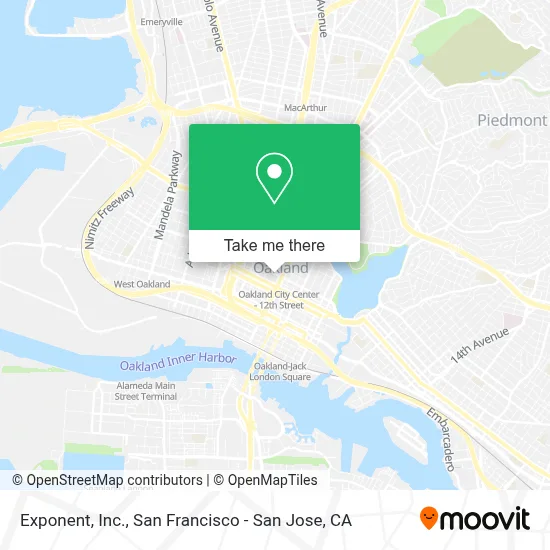 Exponent, Inc. map