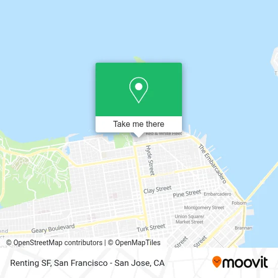 Renting SF map