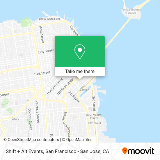 Shift + Alt Events map