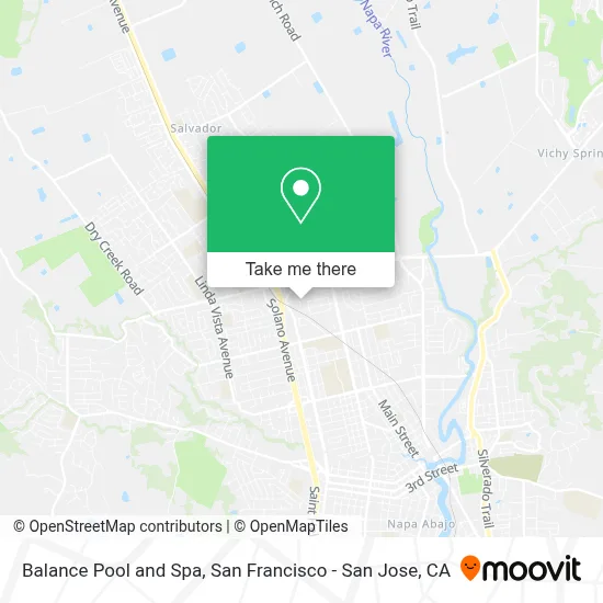 Balance Pool and Spa map