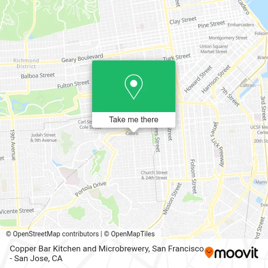 Copper Bar Kitchen and Microbrewery map