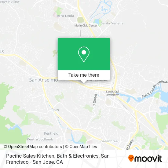 Pacific Sales Kitchen, Bath & Electronics map