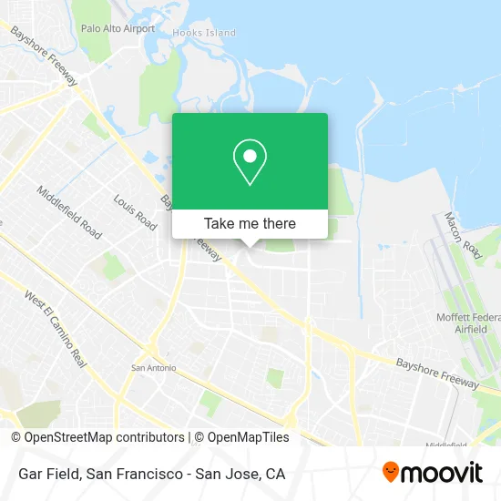 Gar Field map