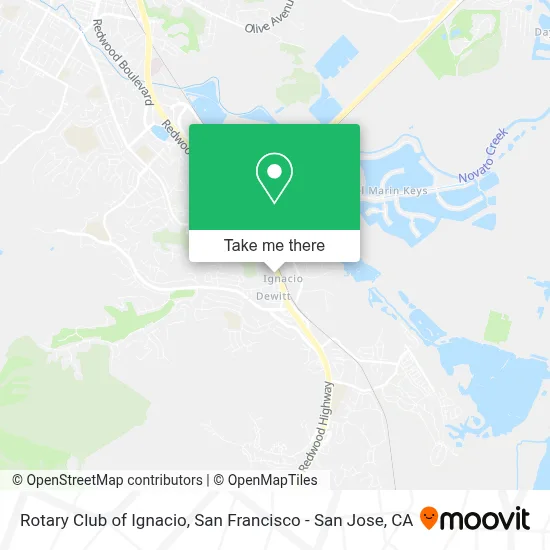 Rotary Club of Ignacio map