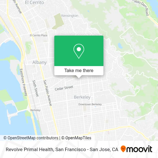Revolve Primal Health map
