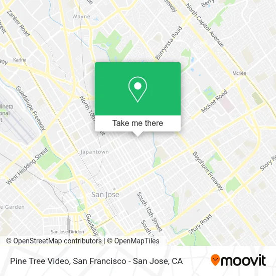 Pine Tree Video map