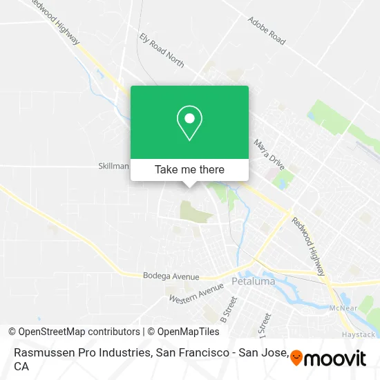 Rasmussen Pro Industries map