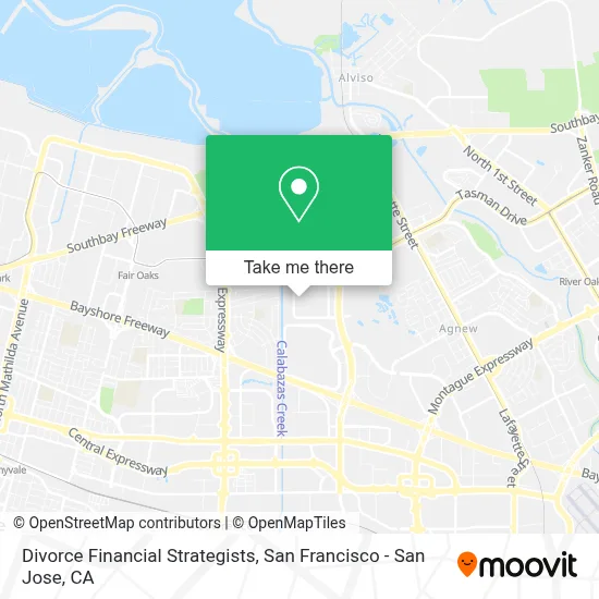 Divorce Financial Strategists map
