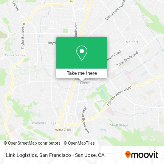 Link Logistics map