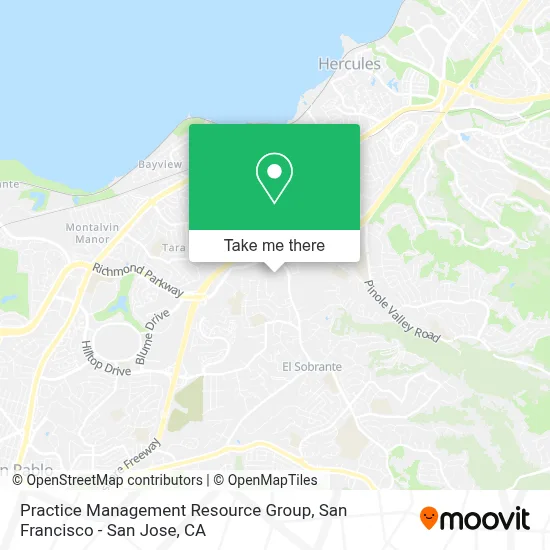 Practice Management Resource Group map