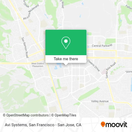 Avi Systems map