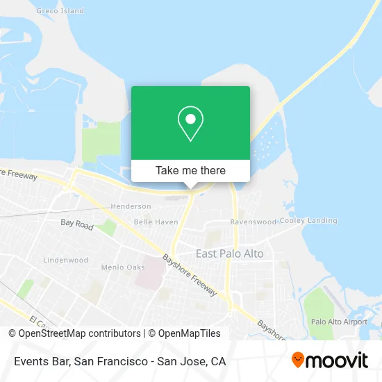 Events Bar map