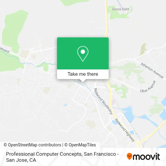 Professional Computer Concepts map