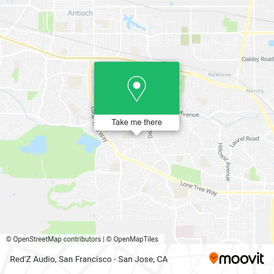 Red'Z Audio map