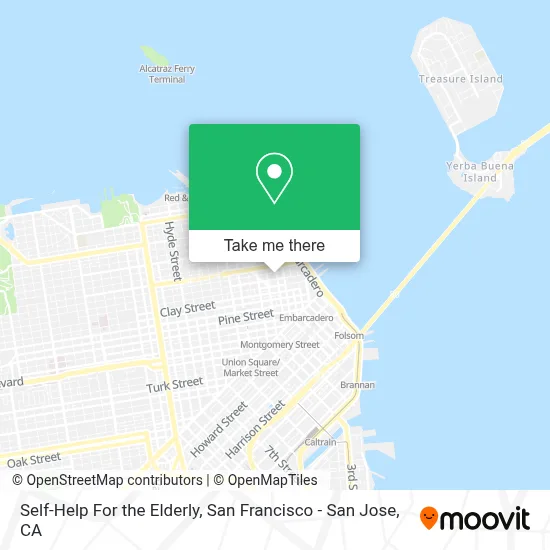 Self-Help For the Elderly map