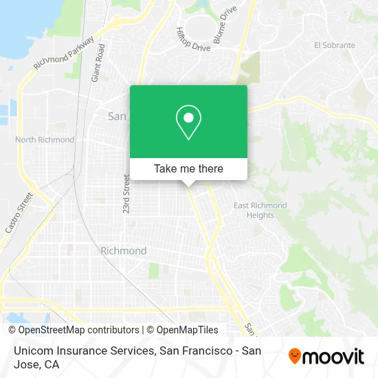 Unicom Insurance Services map