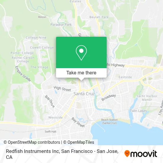 Redfish Instruments Inc map