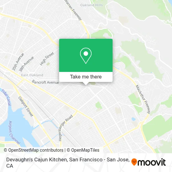 Devaughn's Cajun Kitchen map