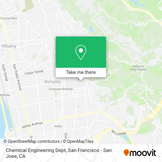 Chemical Engineering Dept map