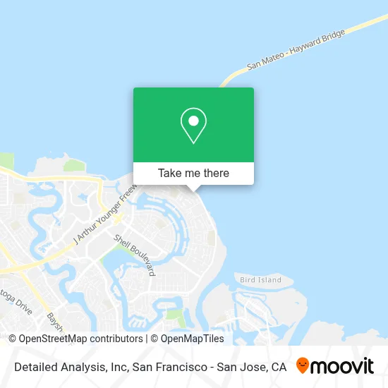 Detailed Analysis, Inc map