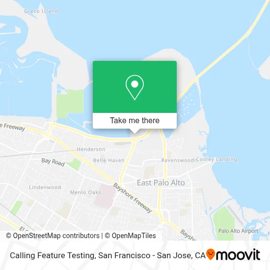 Calling Feature Testing map