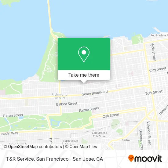 T&R Service map