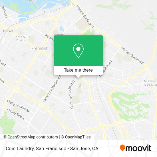 Coin Laundry map