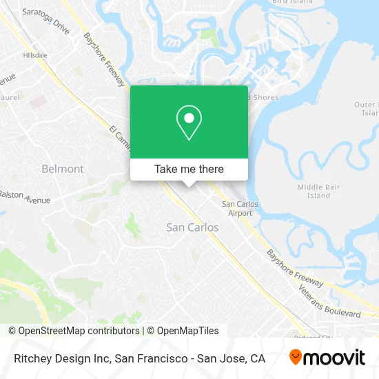 Ritchey Design Inc map