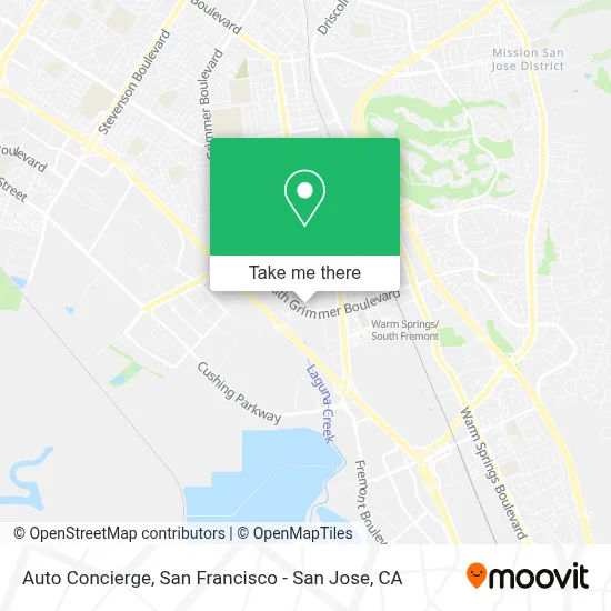 Auto Concierge map