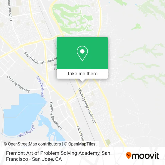 Fremont Art of Problem Solving Academy map