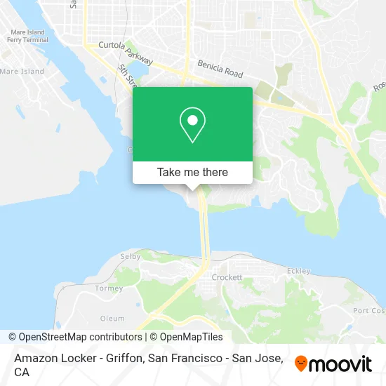 Amazon Locker - Griffon map