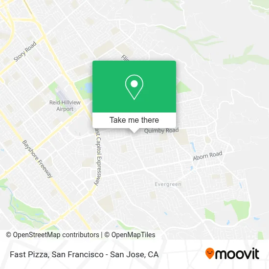 Fast Pizza map