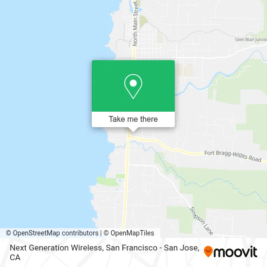 Next Generation Wireless map