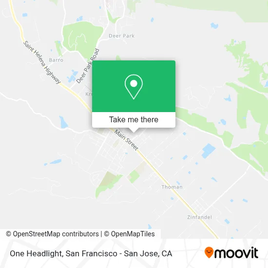 One Headlight map