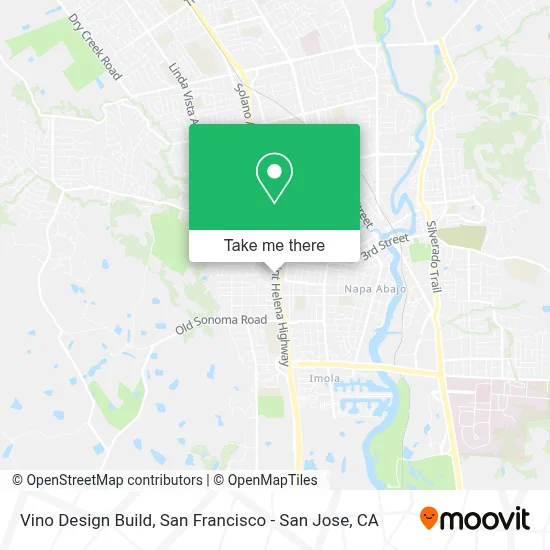 Vino Design Build map