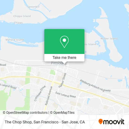 The Chop Shop map