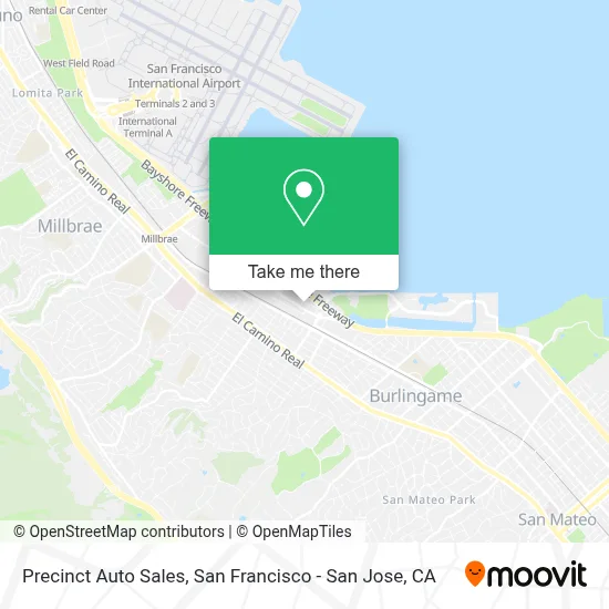 Precinct Auto Sales map