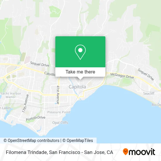 Filomena Trindade map