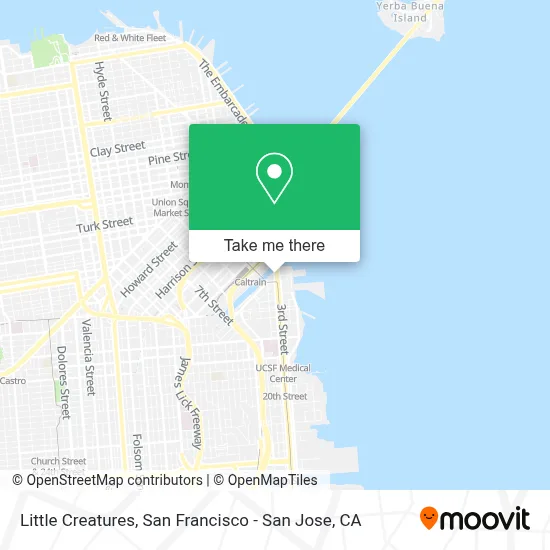 Little Creatures map