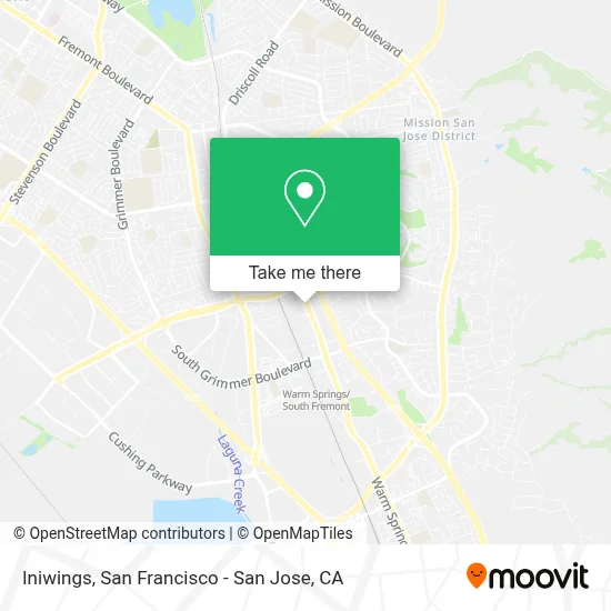 Iniwings map
