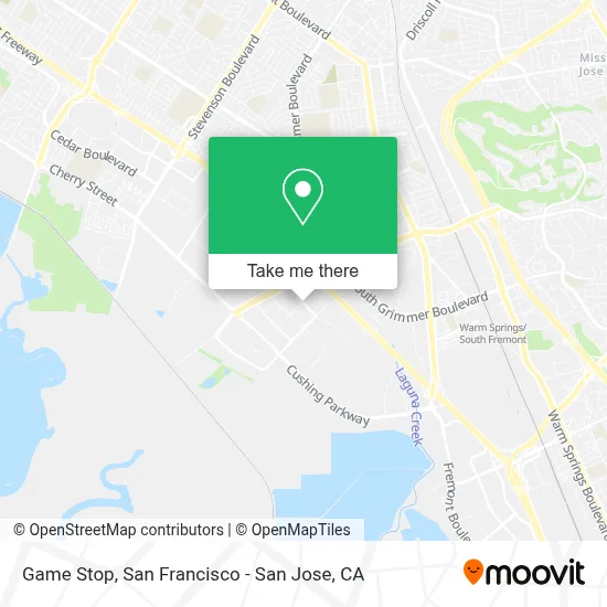 Game Stop map