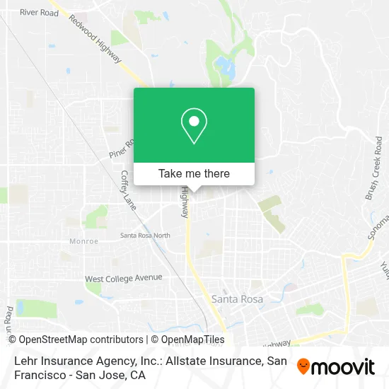 Lehr Insurance Agency, Inc.: Allstate Insurance map